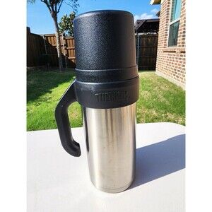 Thermos Vacuum Bottle Hot Coffee Thermos 1.1QT 35oz Stainless Steel 05-004-5307